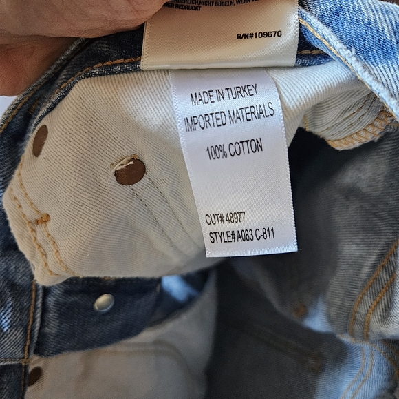 Agolde dee shorts - Picture 3 of 5